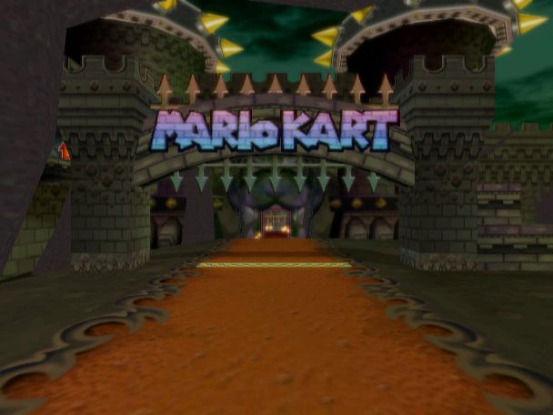 GCN Bowser's Castle (Baoulettes) - Custom Mario Kart