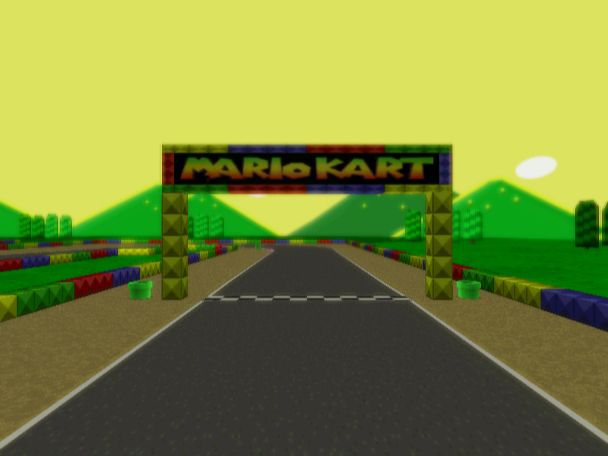 Beta SNES Mario Circuit 4